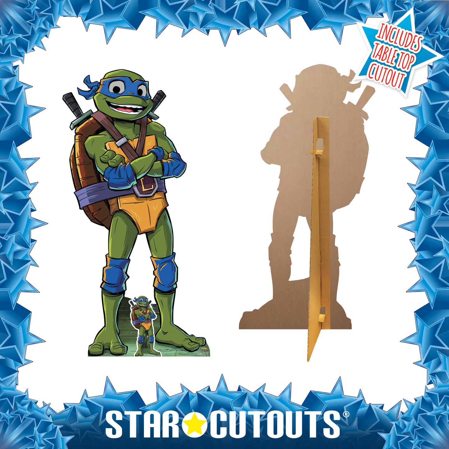 SC4800 Tales of Teenage Mutant Ninja Turtles TMNT  Leonardo Medium Cardboard Cutout Height 135cm