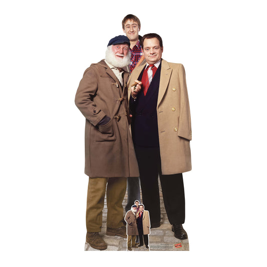 SC4804 Albert, Rodney, and Del Boy  Cardboard Cut Out Height 191cm