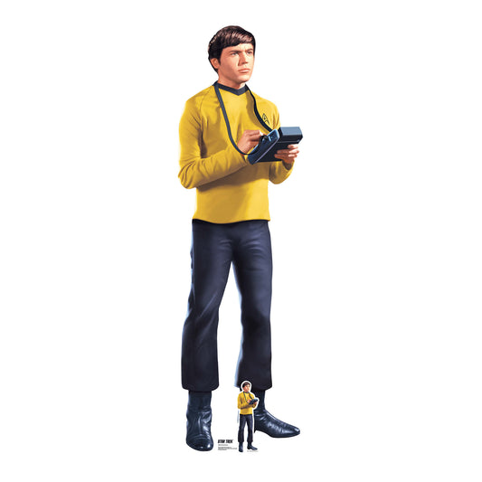 SC4816 Pavel Chekov Star Trek Cardboard Cutout Height 171cm