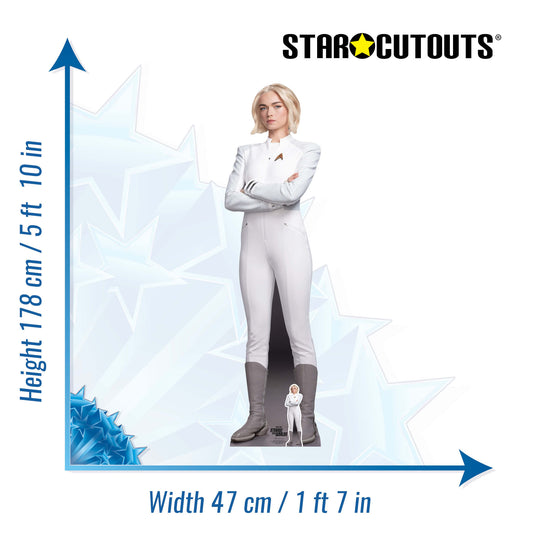 SC4824 Christine Chapel (Strange New Worlds) Star Trek Cardboard Cutout – 178cm Display Decor