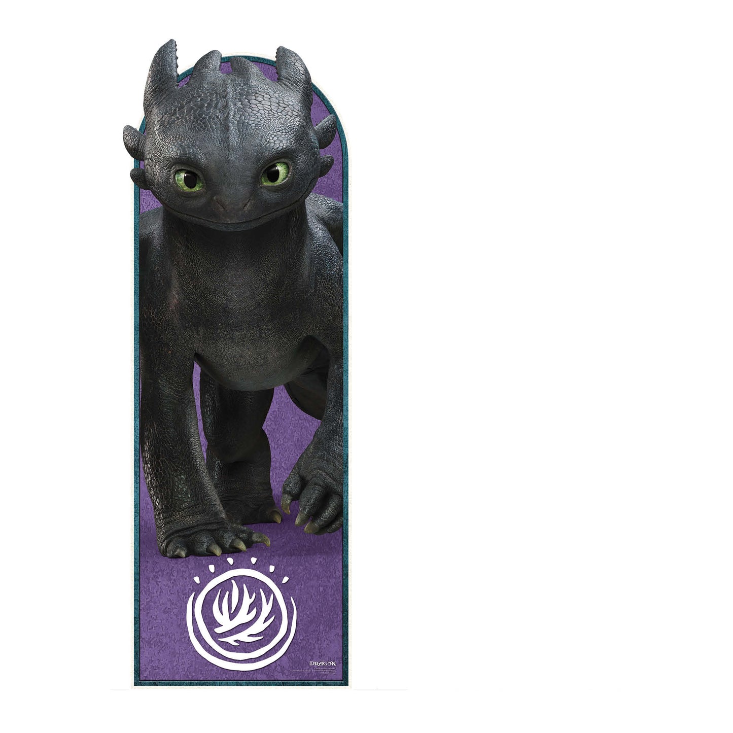 SC4838 Toothless Sailboard  How To Train Your Dragon Live Action Cardboard Cut Out Height 186cm
