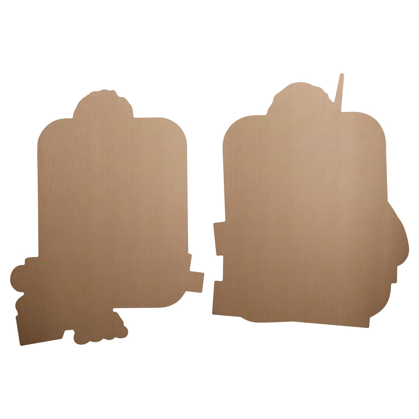 SC4844 Not Farewell Just Bonjour & During the War Wall Décor  Cardboard Cut Out Height 57cm