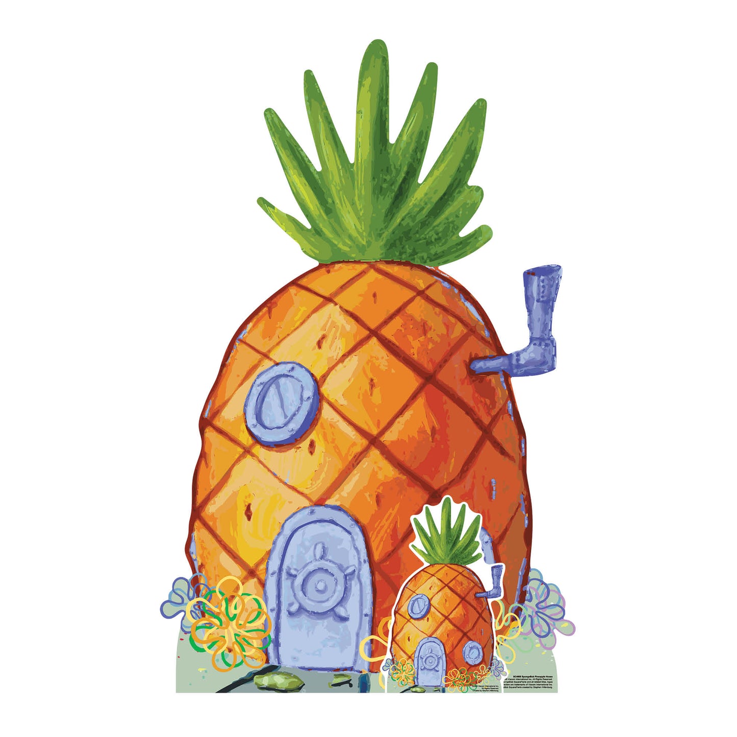 SC4868 SpongeBob Pineapple House Cardboard Cutout Height 136cm