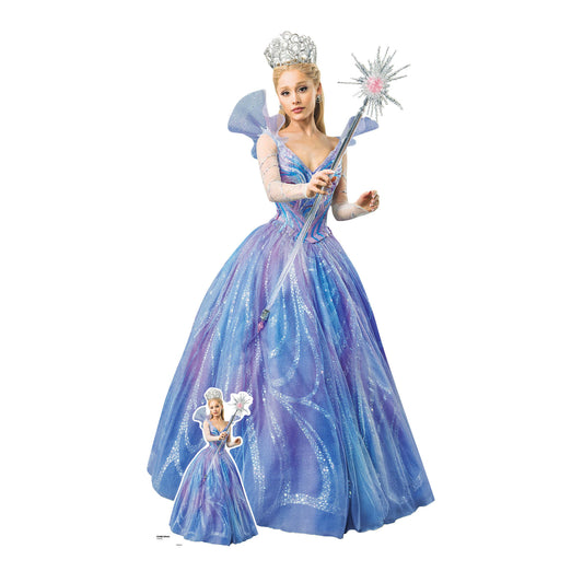 SC4882 Wicked for Good Movie Glinda Witch Life Sized Cardboard Cutout Height 165cm