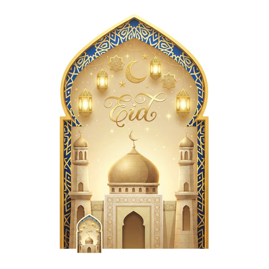 SC4883 Eid Mosque Decoration Cardboard Cutout Height 134cm