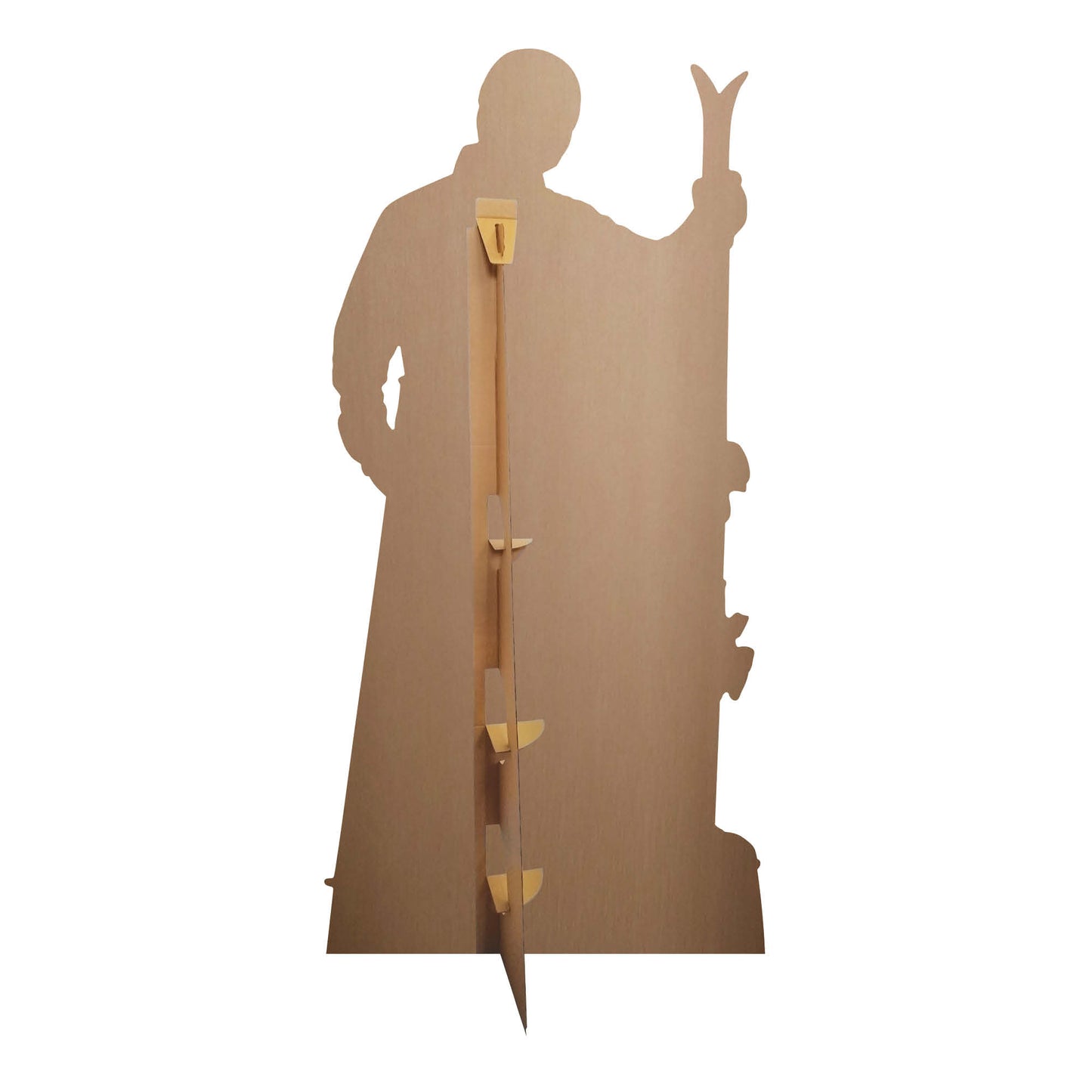 SC4887 Skier Cutout  Cardboard Cutout Height 185cm