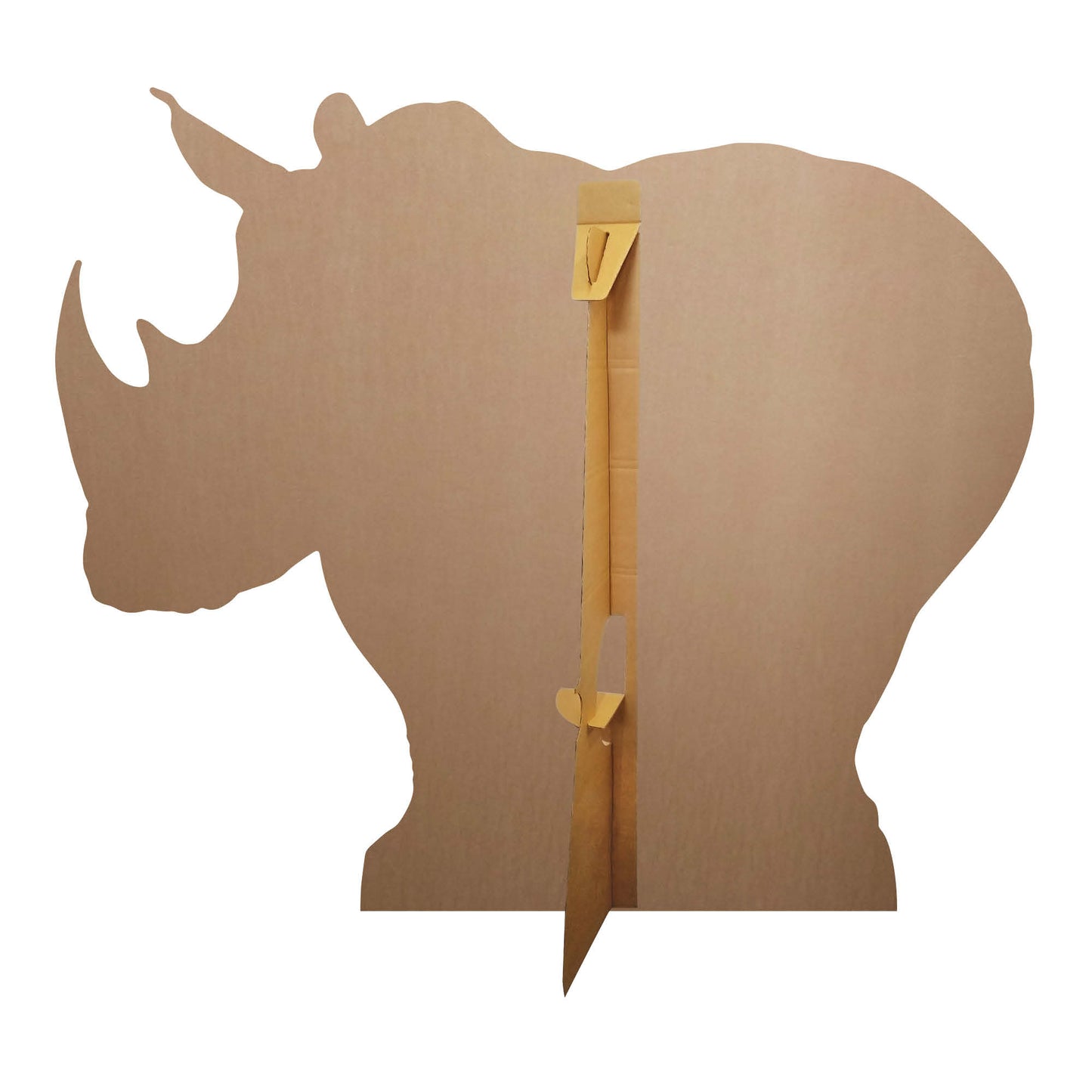 SC4903 Rhino Side View  Cardboard Cutout Height 94cm