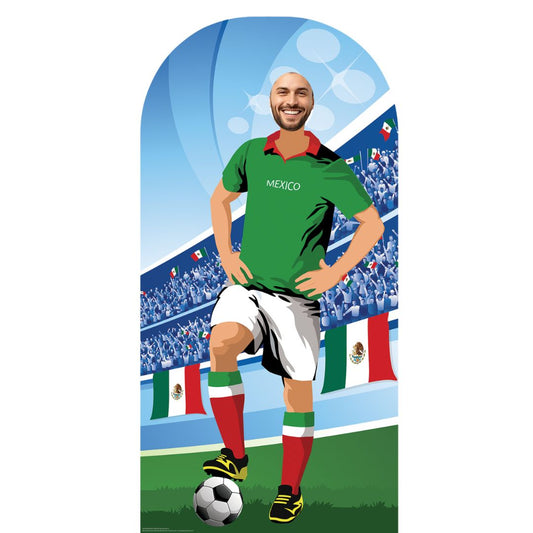 SC4938 Mexico Football World Tournament Cup  Stand-in Cardboard Cutout Height 190cm