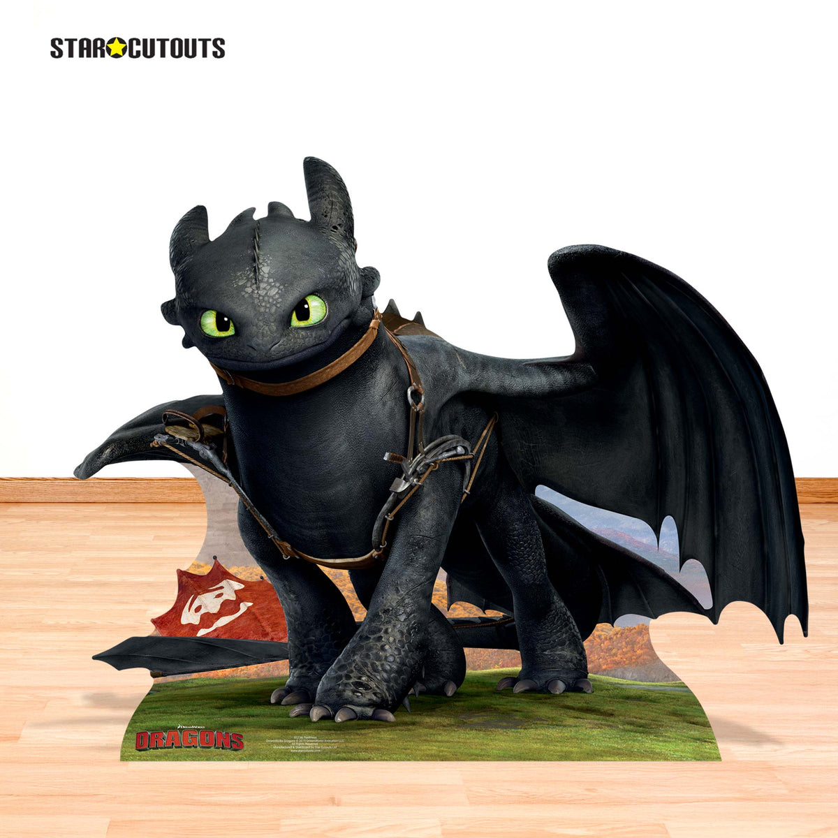 Toothless Dragon Cardboard Cutout – mycardboardcutout