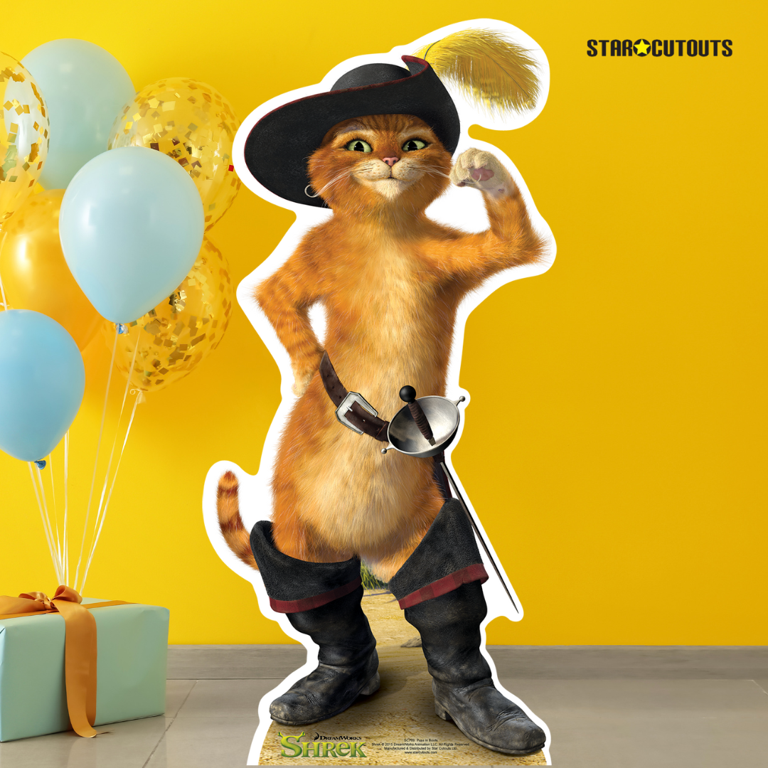 Puss in Boots Cardboard Cutout - mycardboardcutout