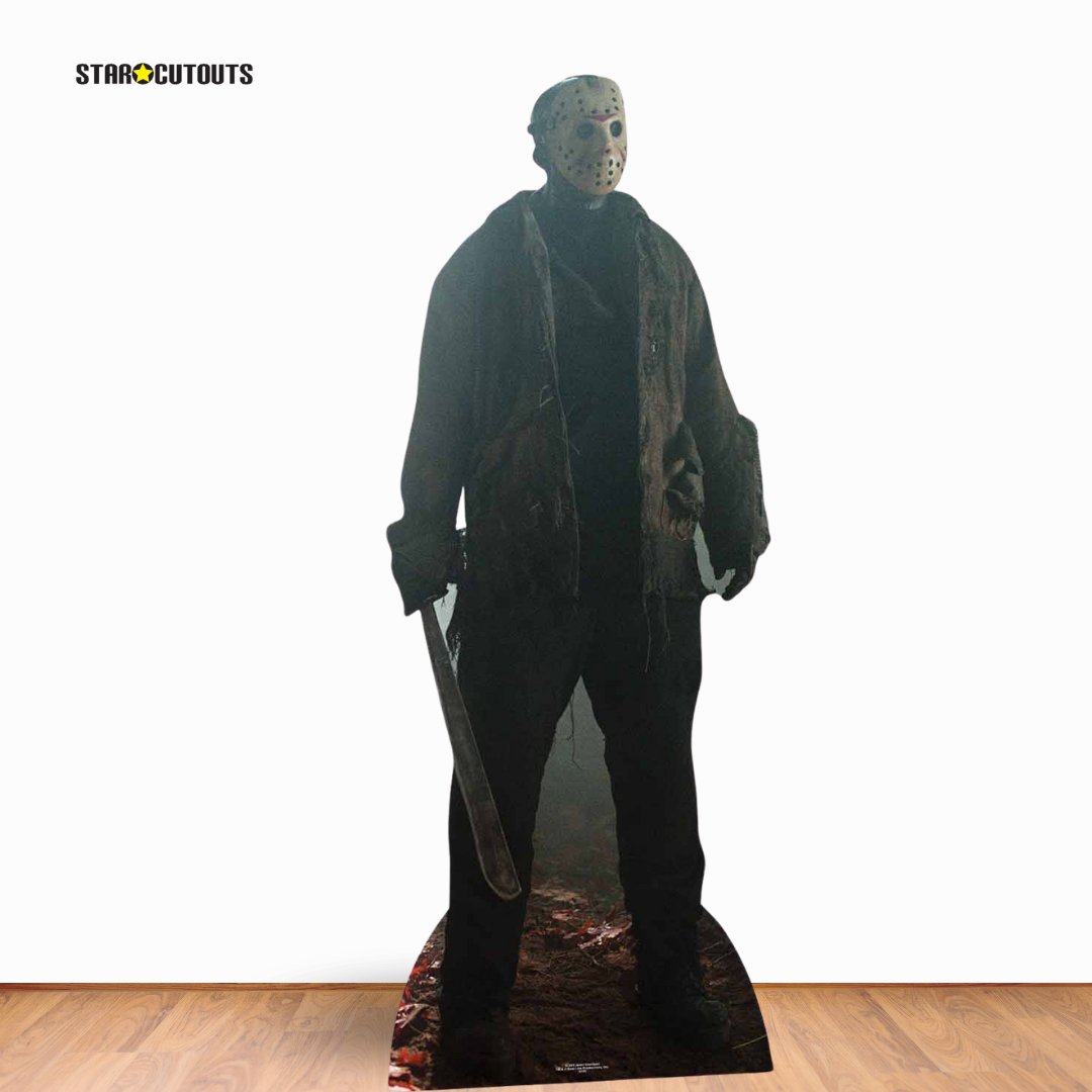 Jason Voorhees Friday the 13th Cardboard Cutout Lifesize