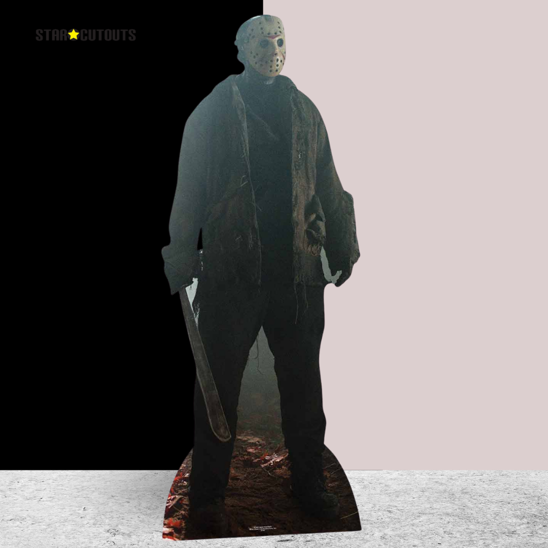 Jason Voorhees Friday the 13th Cardboard Cutout Lifesize