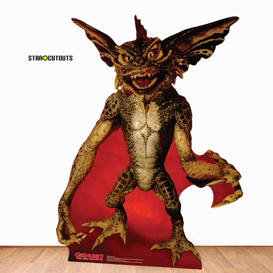 Mohawk Razor Sharp Gremlin Cardboard Cutout Lifesize