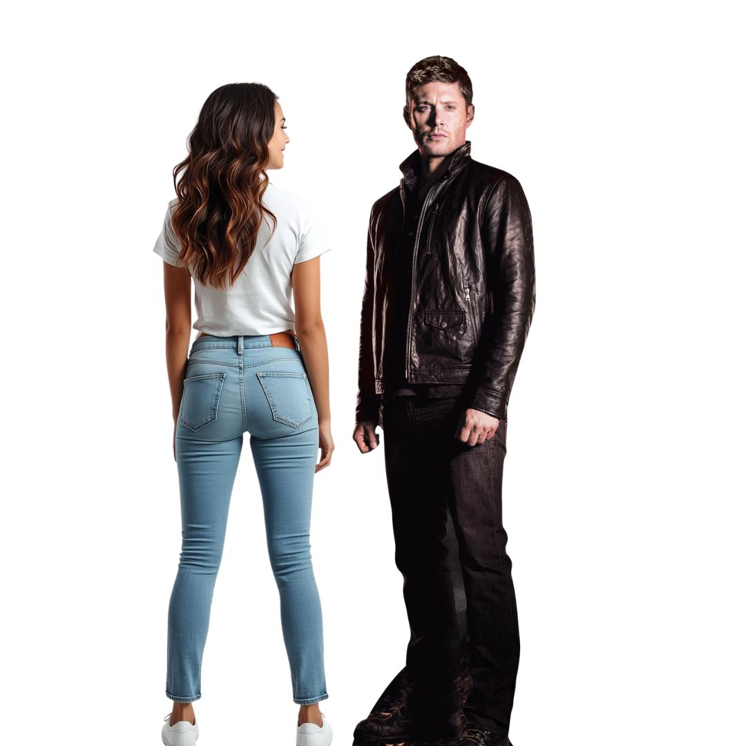 Dean Winchester Jensen Ackles Supernatural Cardboard Cutout Lifesize