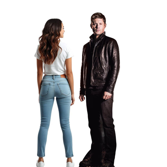 Dean Winchester Jensen Ackles Supernatural Cardboard Cutout Lifesize