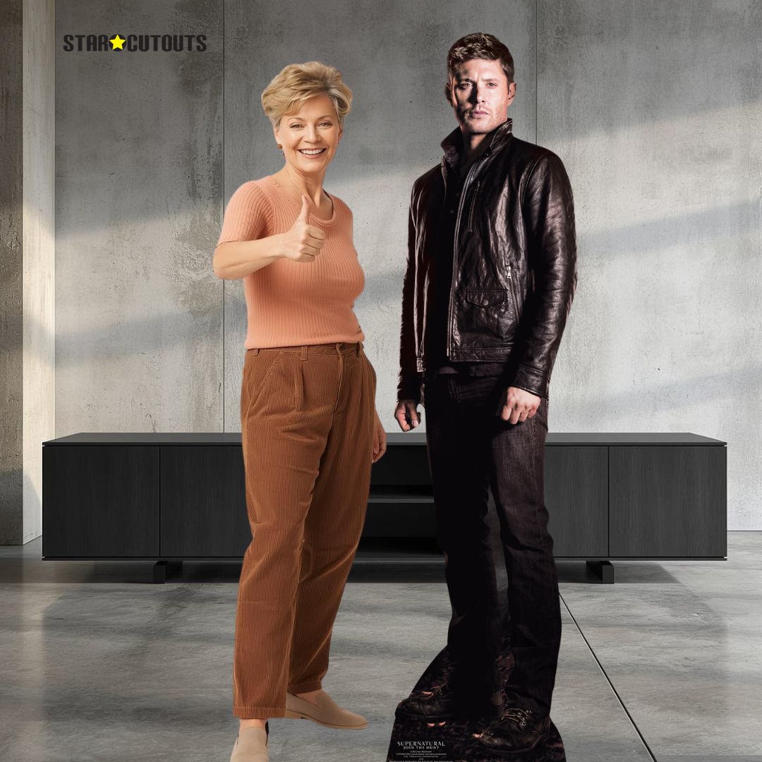 Dean Winchester Jensen Ackles Supernatural Cardboard Cutout Lifesize