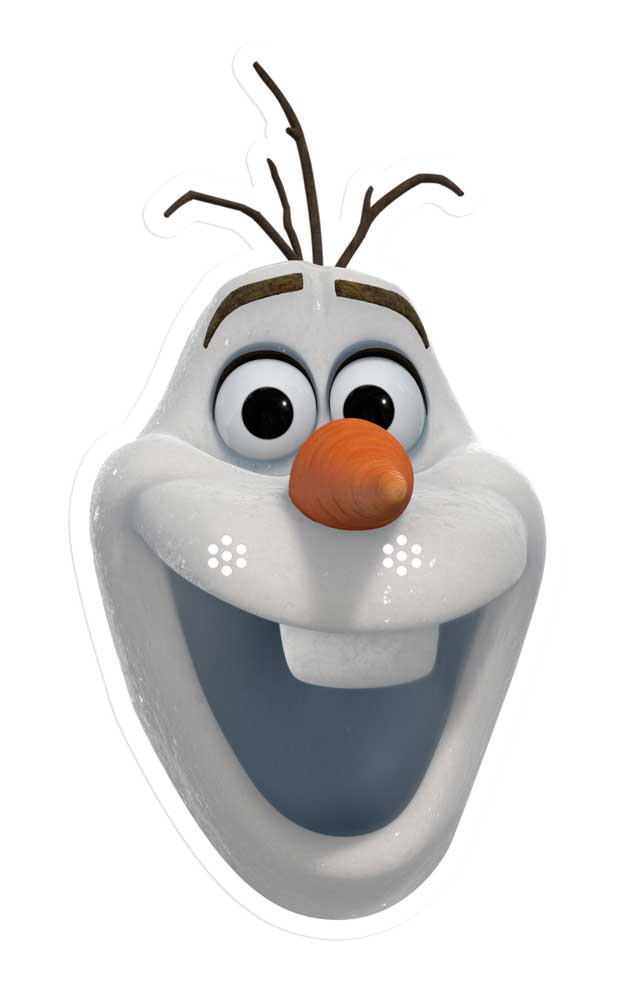SM170 Olaf  Frozen Single Face Mask