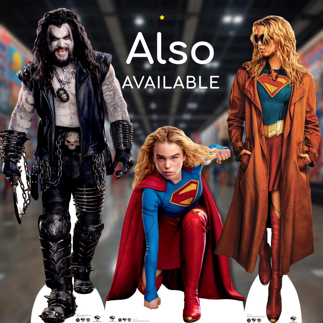 SC4931 Lobo Jason Momoa Supergirl 2026 Cardboard Cutout Height 194cm
