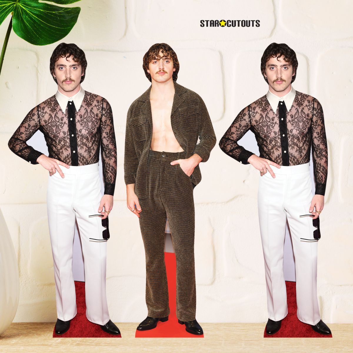 CS1200 Benson Boone Shelf Top Cardboard  Cutout Pack Height 31cm