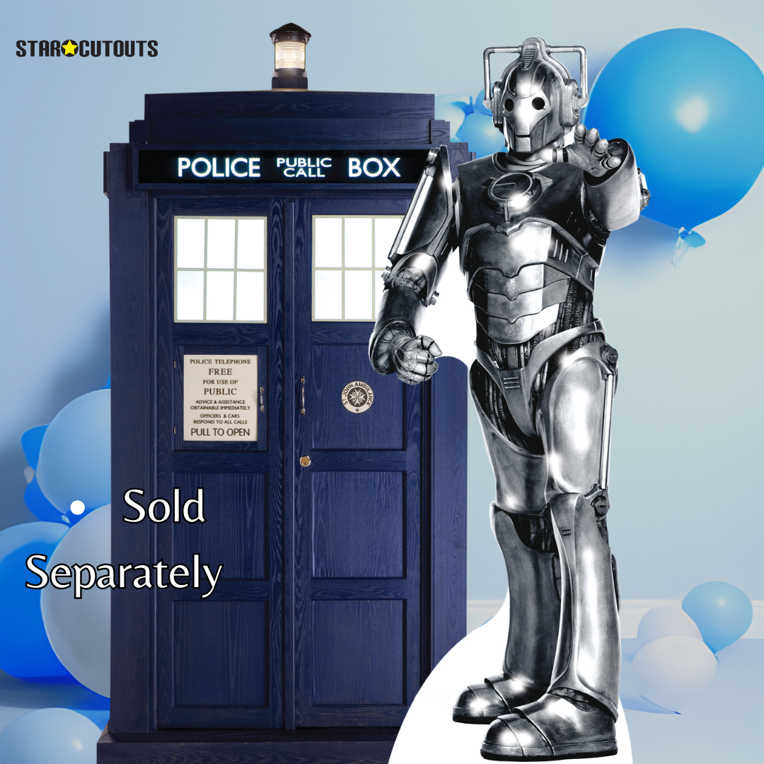 SC010 Cyberman Cardboard Cutout - mycardboardcutout