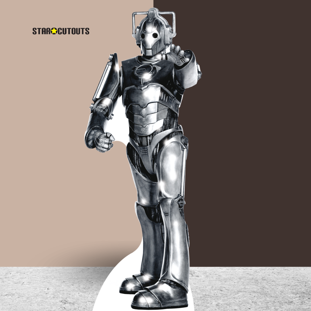 SC010 Cyberman Cardboard Cutout - mycardboardcutout