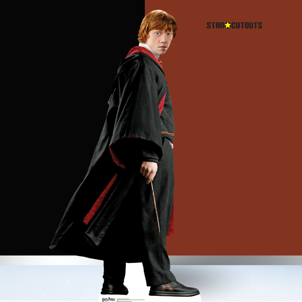 Ron Weasley Hogwarts School of Witchcraft and Wizardry Uniform Cardboard Cutout Lifesize