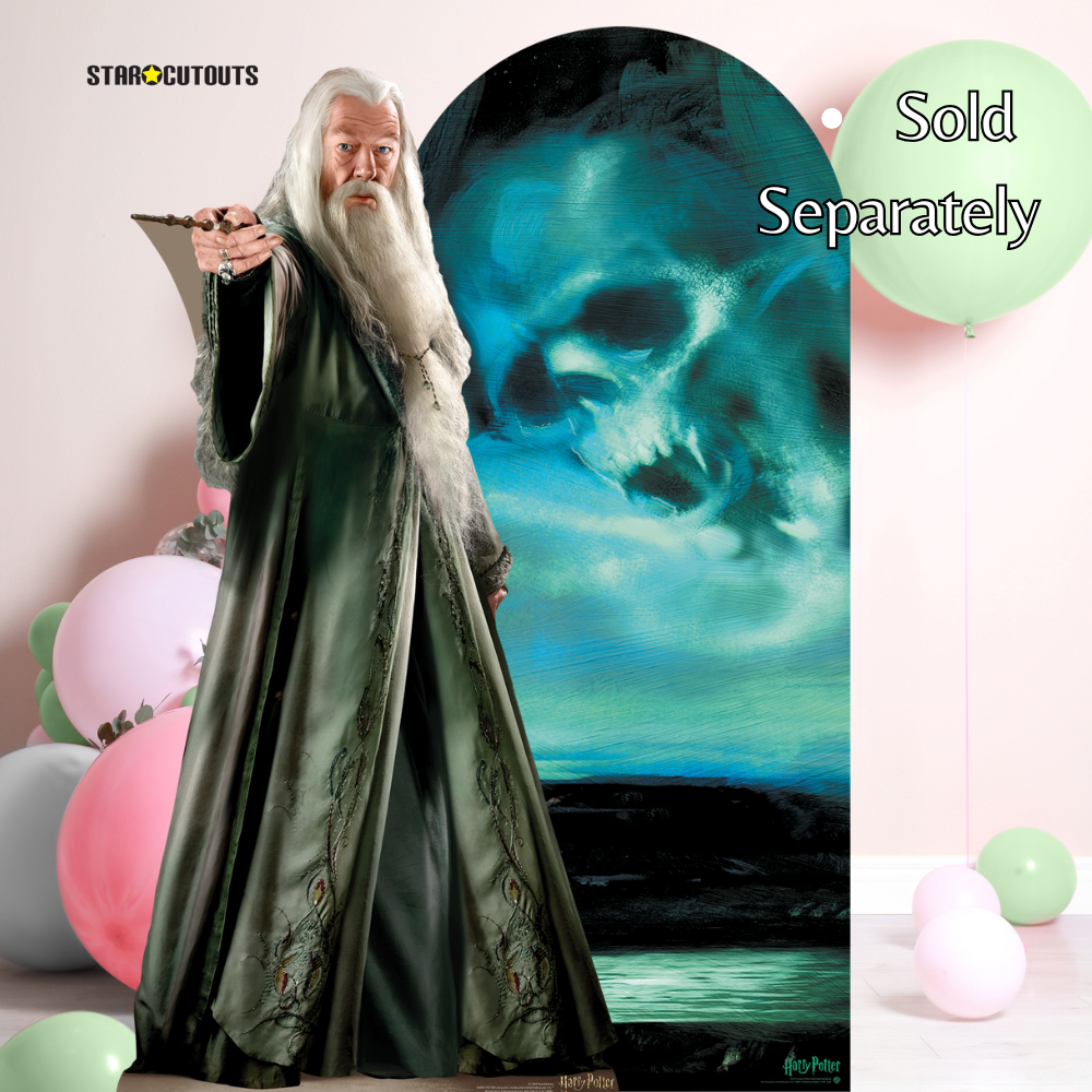 SC4519 Dark Mark Backdrop Single - FSC Cardboard Cut Out Height 185cm - mycardboardcutout