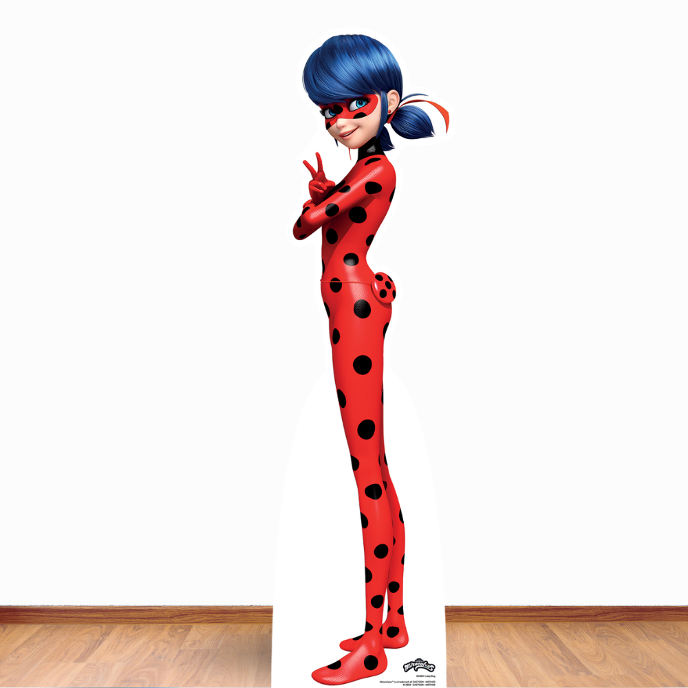 Ladybug Cardboard Cutout Miraculous Tales of Ladybug & Cat Noir - mycardboardcutout