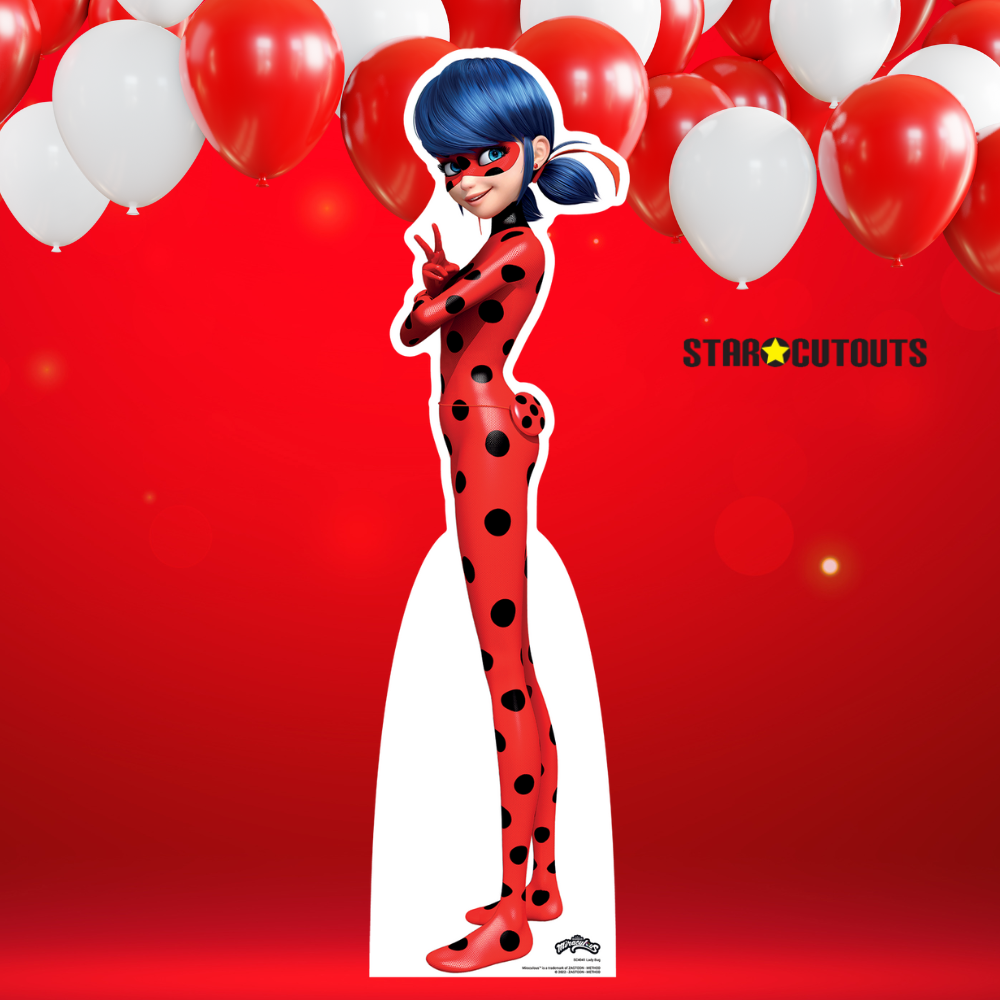 Ladybug Cardboard Cutout Miraculous Tales of Ladybug & Cat Noir - mycardboardcutout