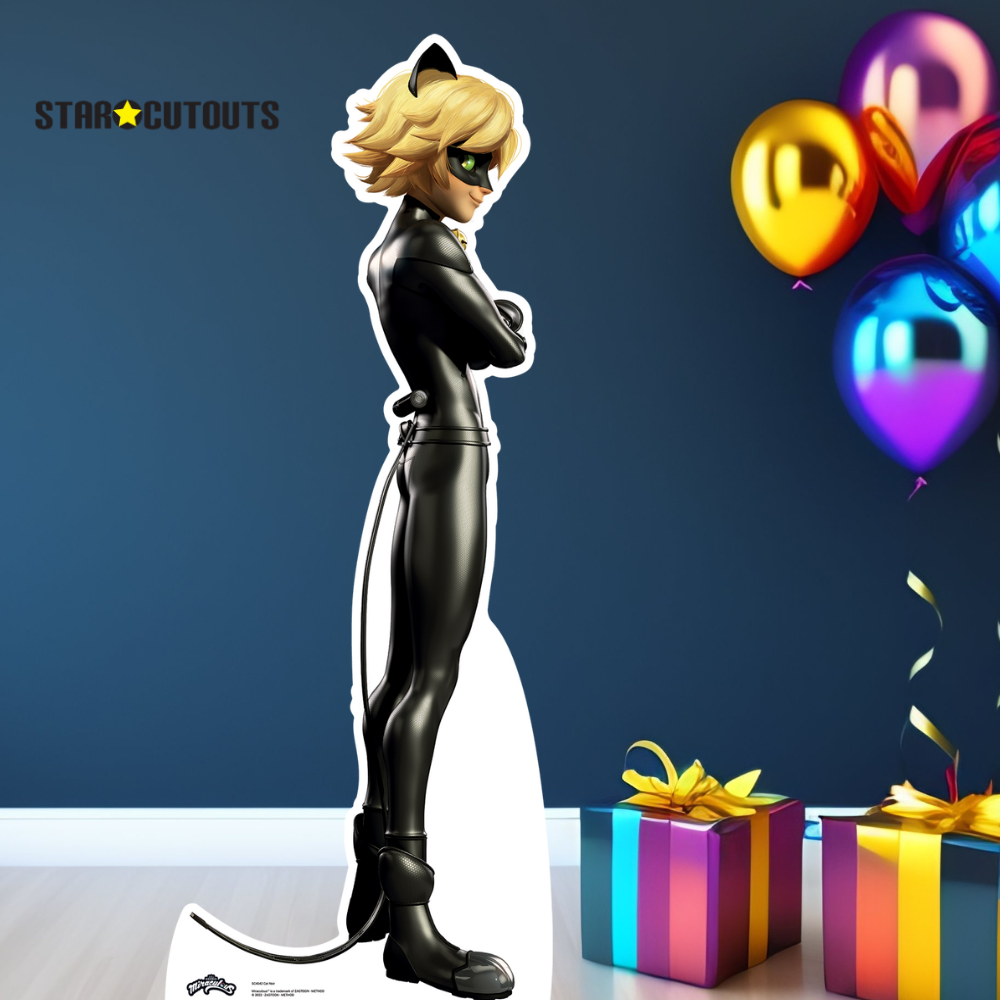 Cat Noir Cardboard Cutout Miraculous Tales of Ladybug & Cat Noir - mycardboardcutout