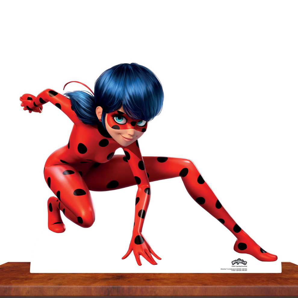 Lady Bug Super Hero Cardboard Cutout – mycardboardcutout