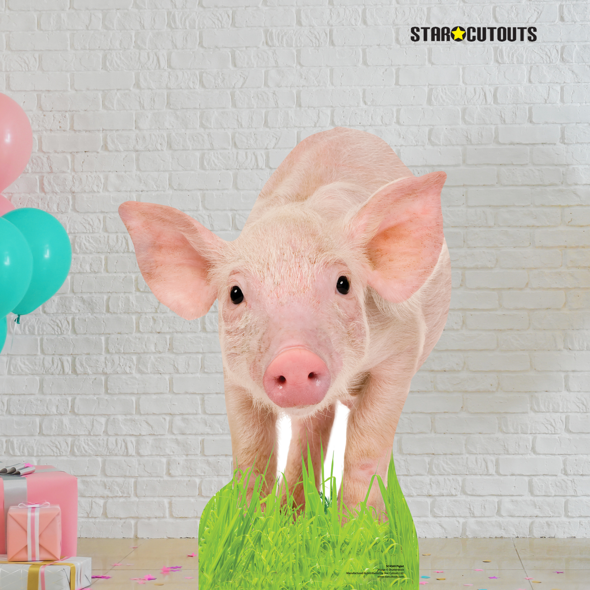 SC4569 Piglet  Cardboard Cut Out Height 85cm
