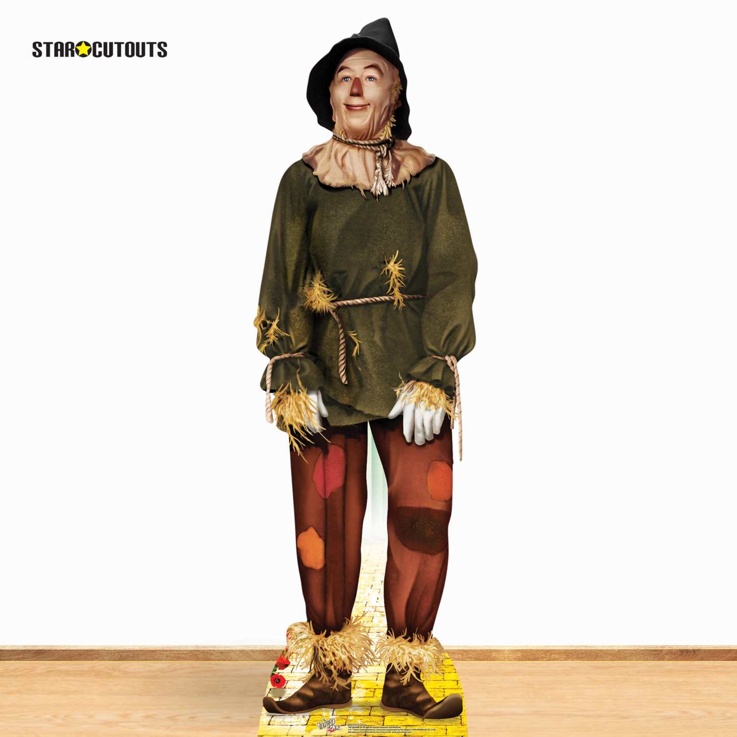 The Scarecrow from The  Wizard of Oz Cardboard Cutout