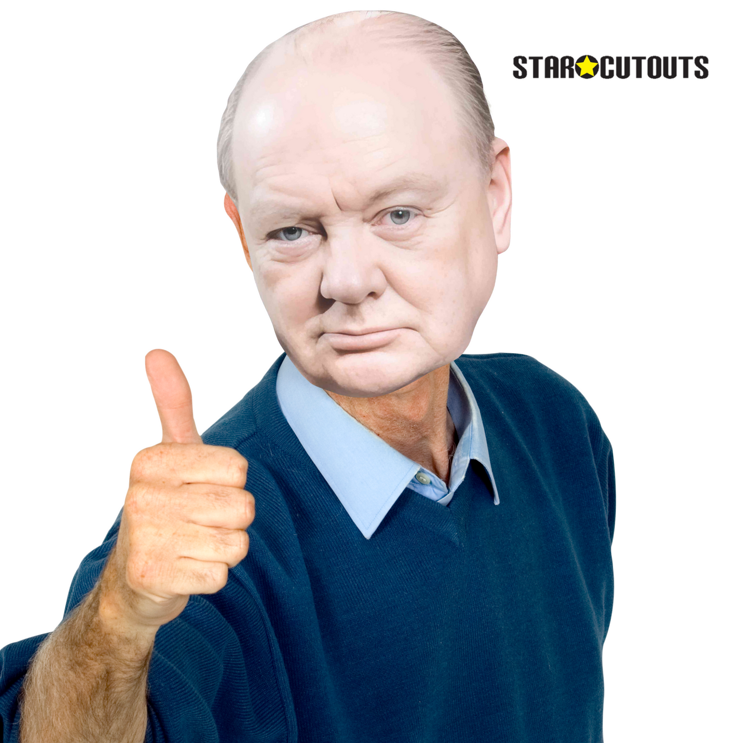 SMP459 Winston Churchill Six Pack Cardboard Face Masks