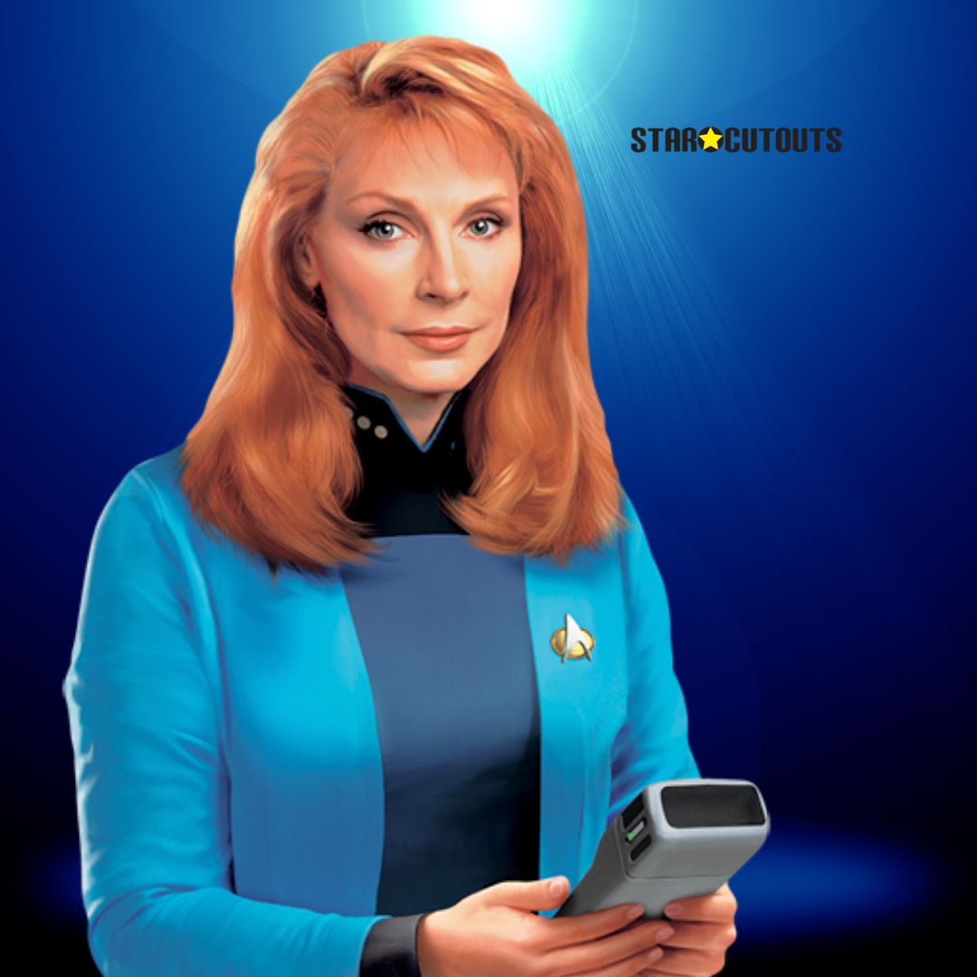 SC4830 Beverly Crusher Star Trek Cardboard Cutout Height 174cm