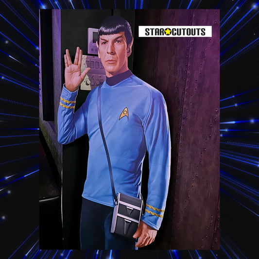 SC4674 Spock Cardboard Cut Out Height 184cm