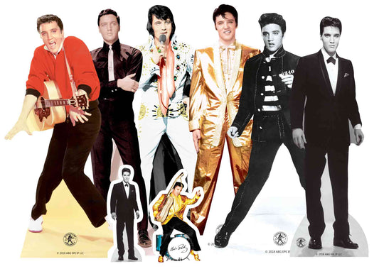 TT006 Elvis Presley Table Toppers Pack (8 cut-outs)