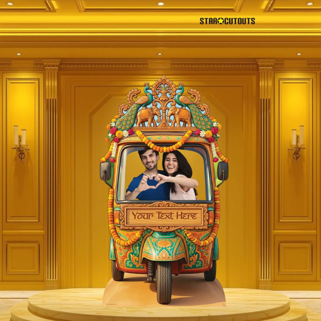 XQ017 Auto Rickshaw Personalised Number Plate Weddings & Occasions