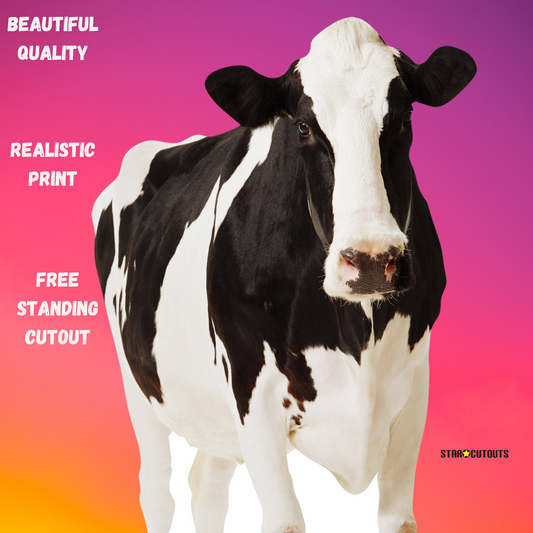 Cow British Countryside and Farm Theme Animal Cardboard Cutout
