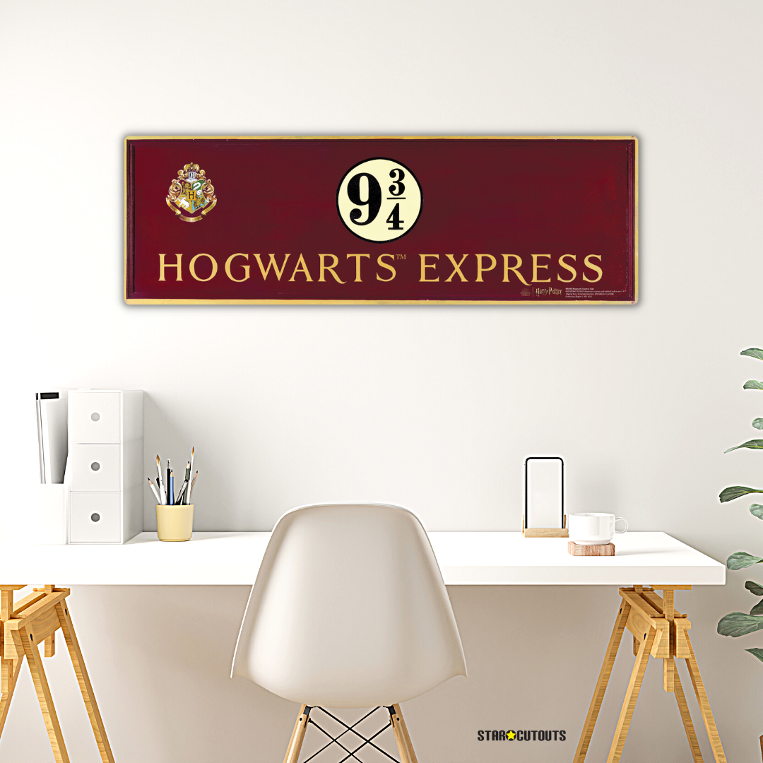 WA056 Hogwarts Express Sign Height 30cm