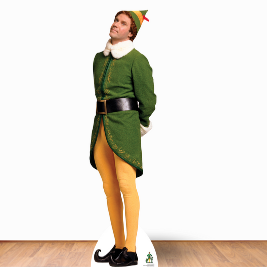 Buddy Elf Waiting For Christmas Cardboard Cutout