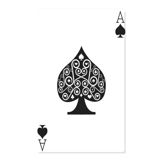 Ace of Spades Playing Card Cardboard Cutout