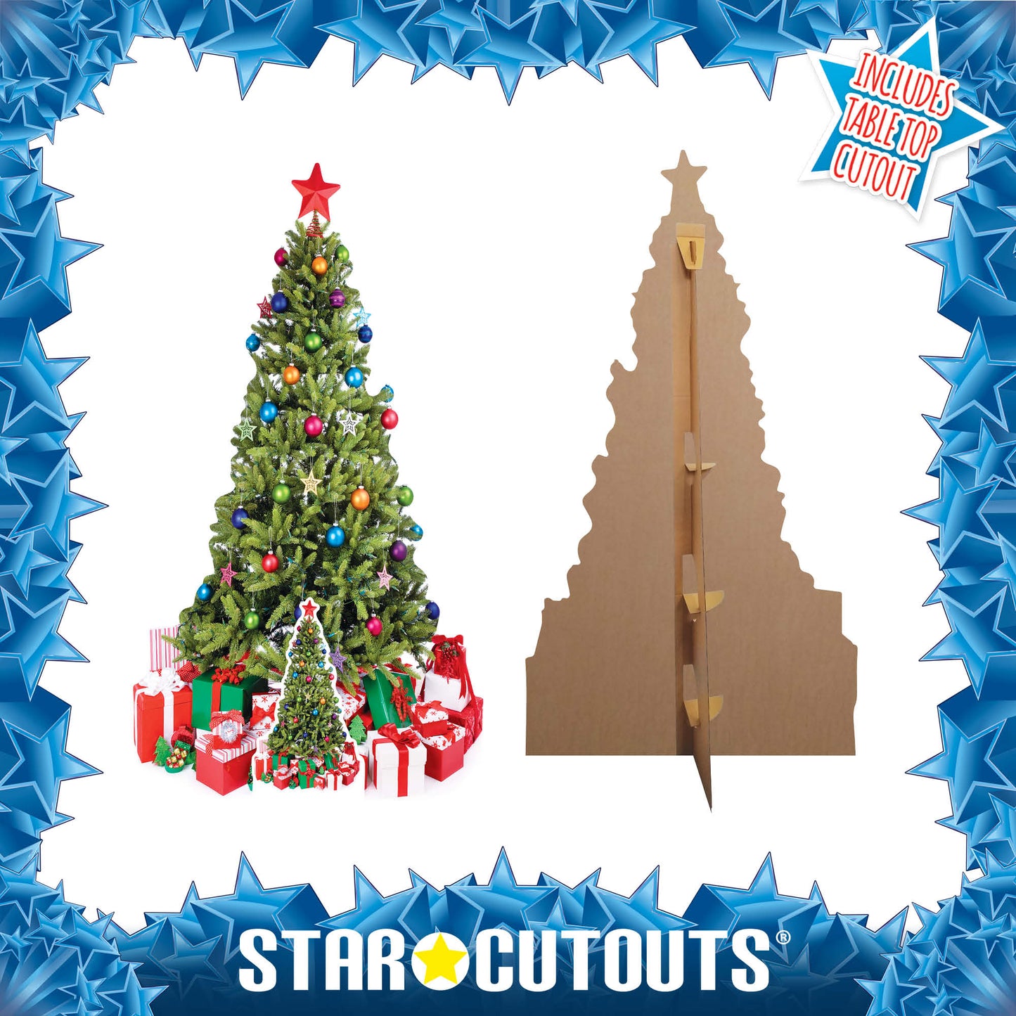 Christmas Tree Cardboard Cutout