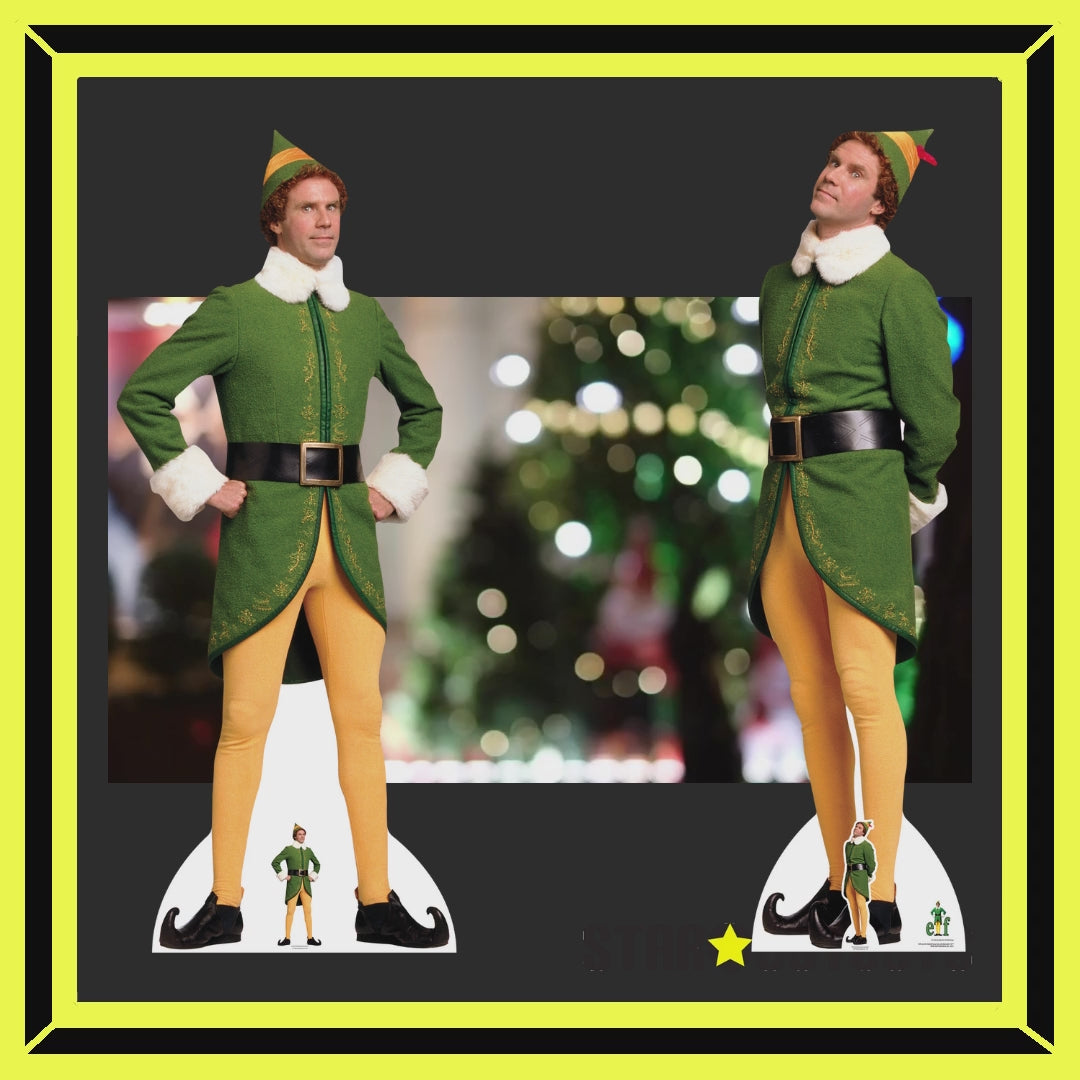 Buddy ELF cARDBOARD CUTOUTS