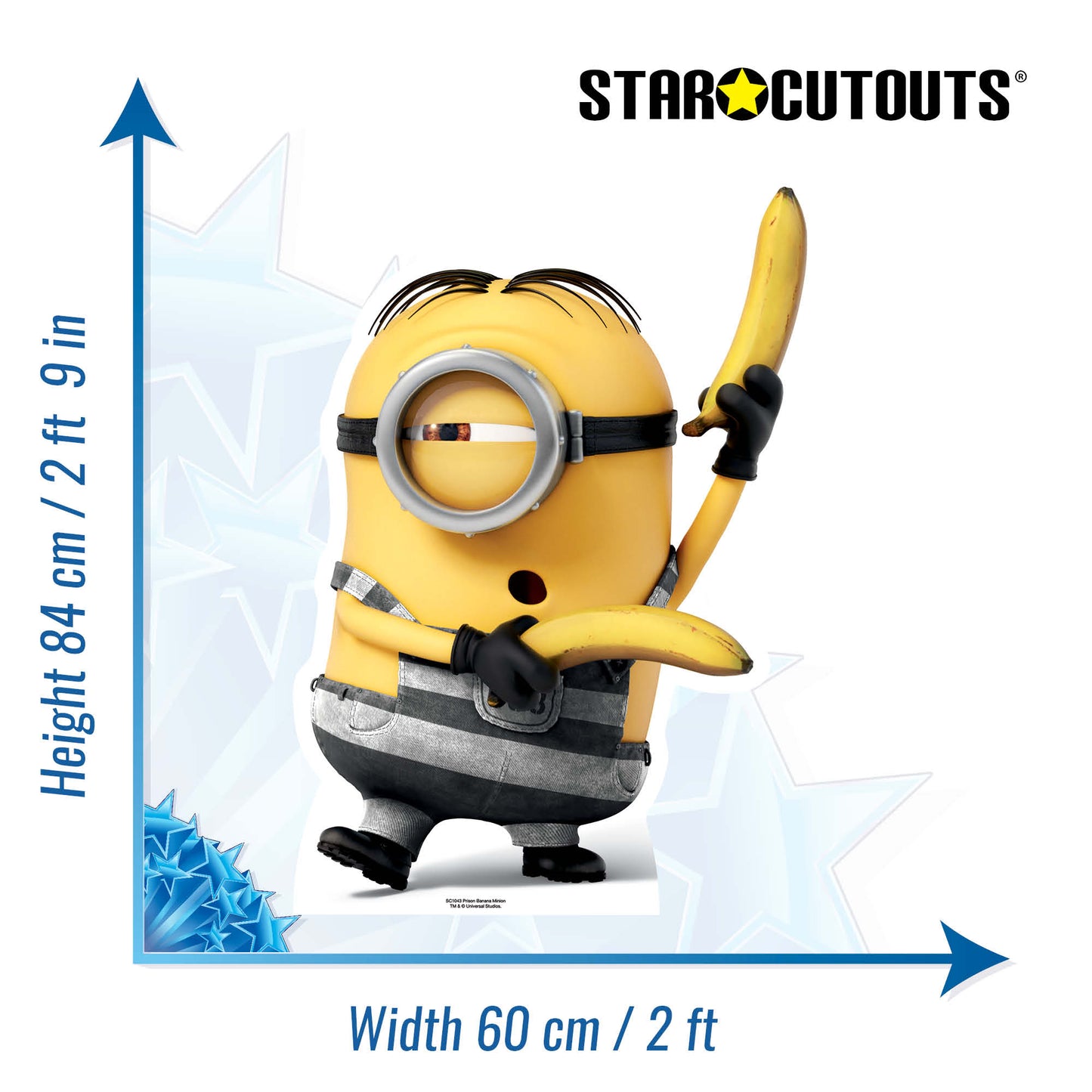 Prison Banana Minion Despicable Me and Minions Cardboard Cutout - mycardboardcutout