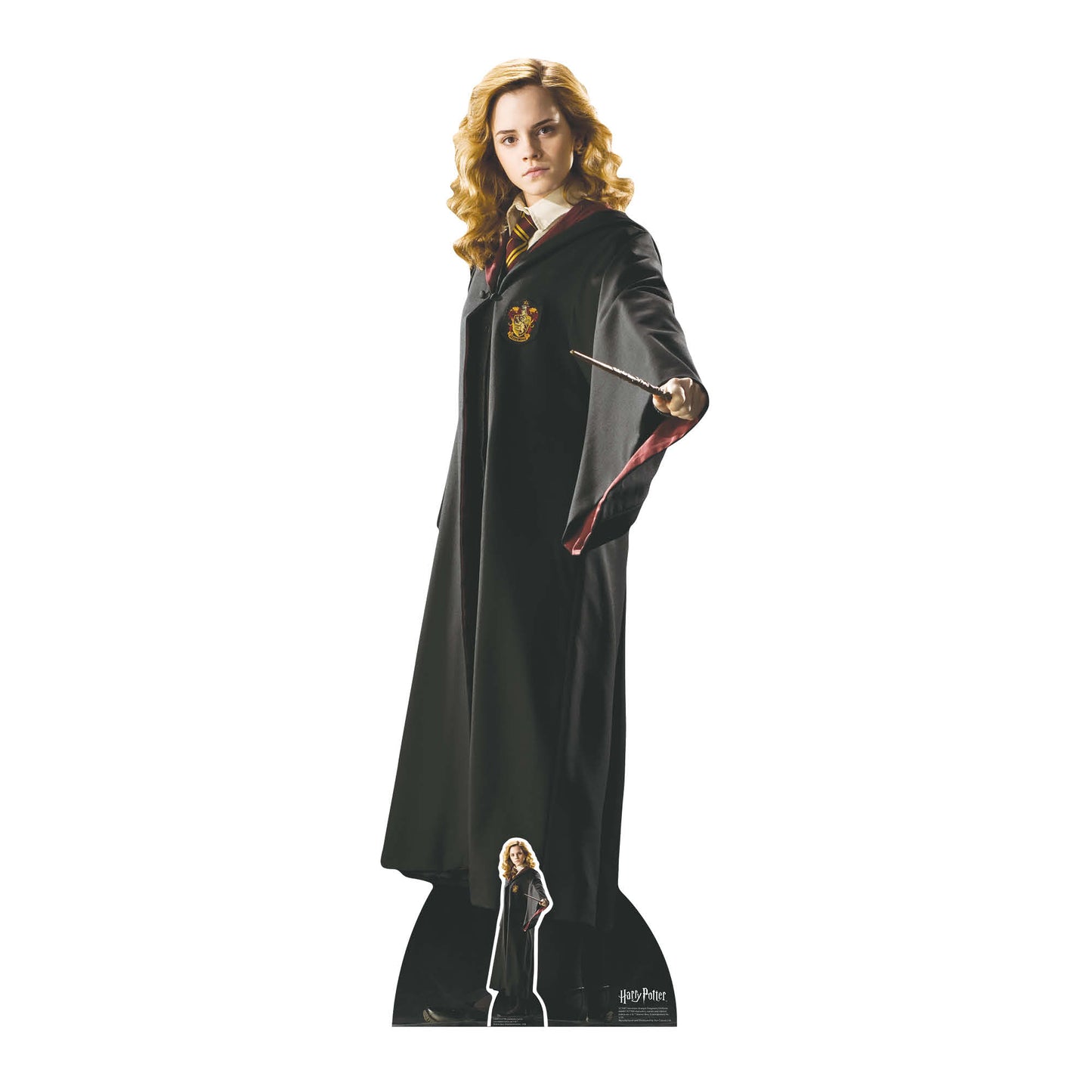 Hermione Granger Hogwarts School of Witchcraft and Wizardry Uniform Cardboard Cutout Lifesize