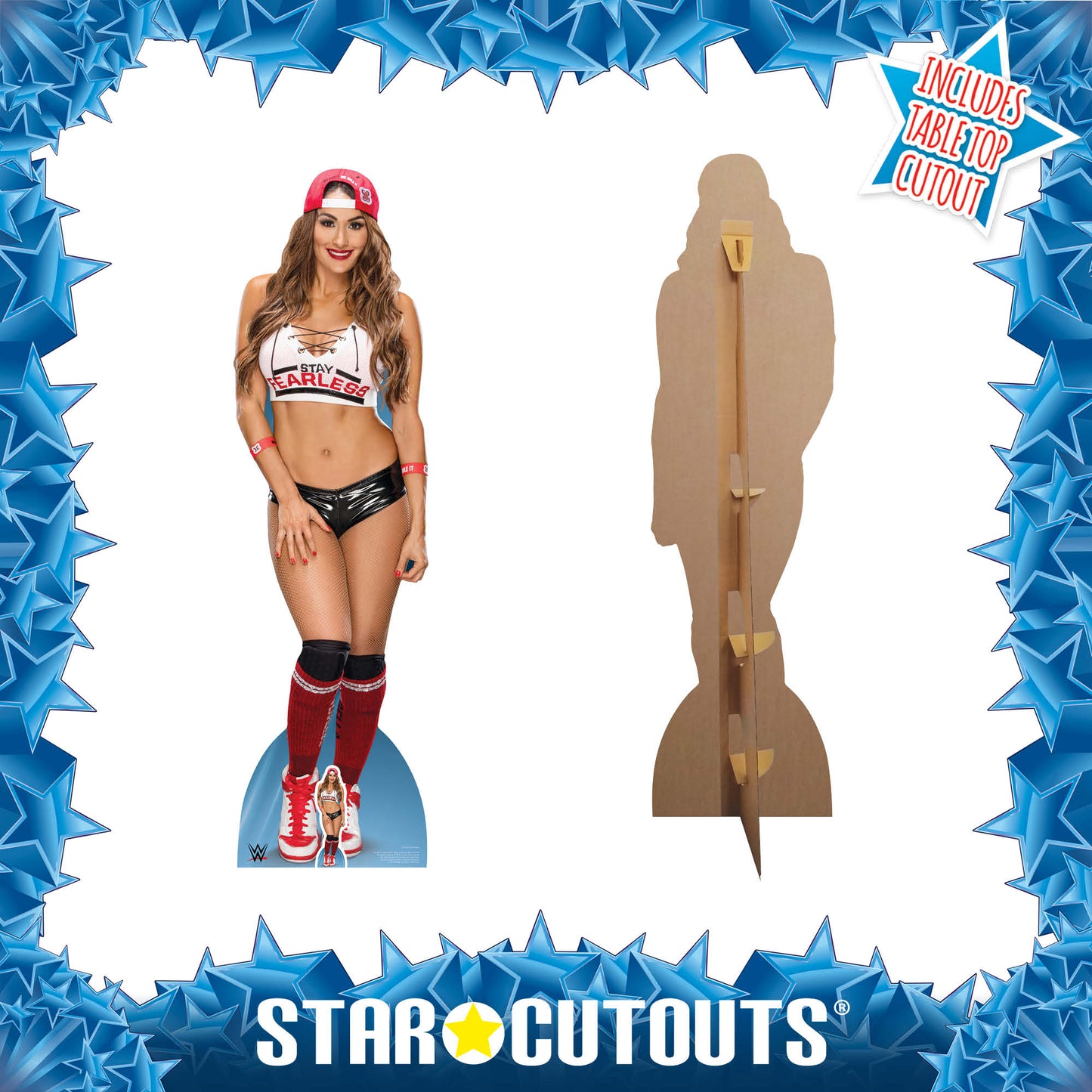 Nikki Bella AKA Stephanie Nicole Garcia-Colace Cardboard Cutout Lifesize