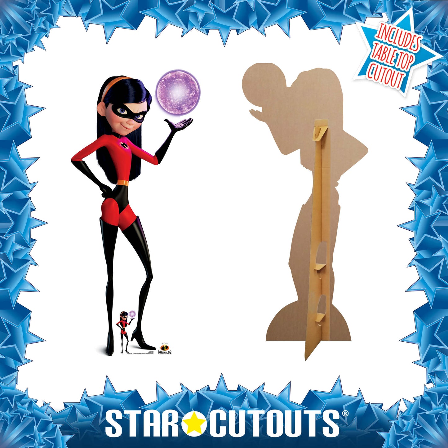 Violet The Incredibles Cardboard Cutout