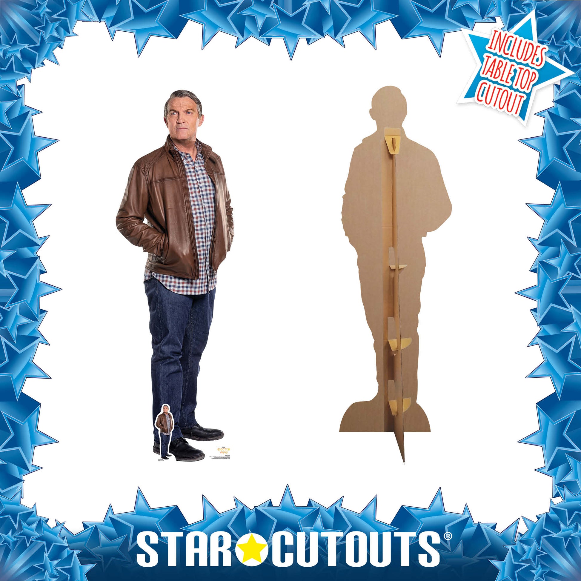 Bradley Walsh Graham Lifesize Cardboard Cutout Doctor Who Cardboard Cutout MyCardboardCutout