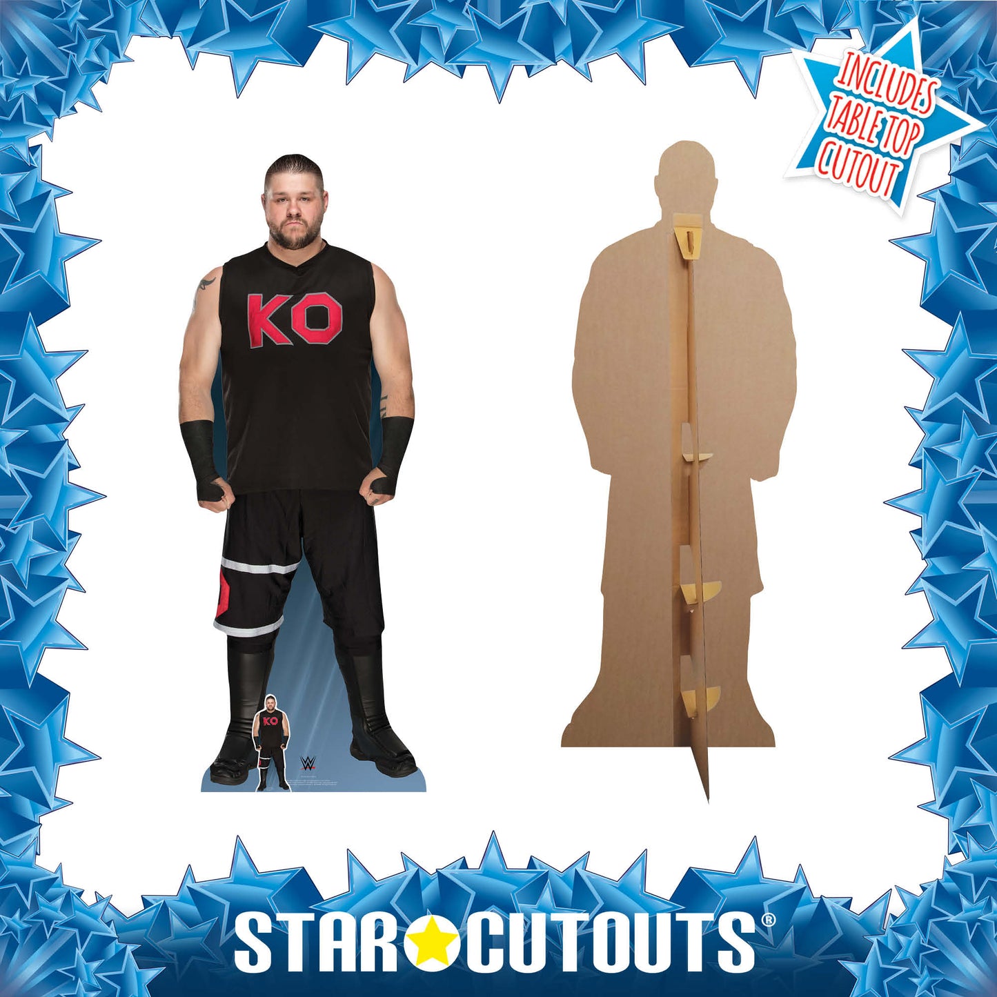 WWE Kevin Owens aka Kevin Yanick Steen Cardboard Cutout Lifesize